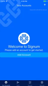 Signum Wallet screenshot 1