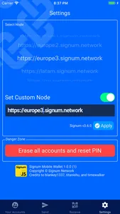 Signum Wallet screenshot 9