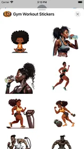 Gym Workout Stickers screenshot 3