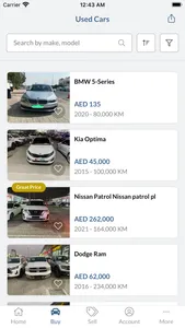 GO CARS - Buy & Sell in UAE screenshot 1