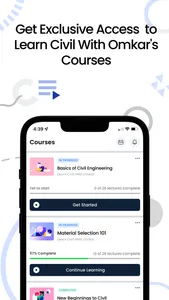 Learn Civil with Omkar screenshot 3