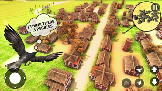 Amazing Crow Sim Bird Games screenshot 0