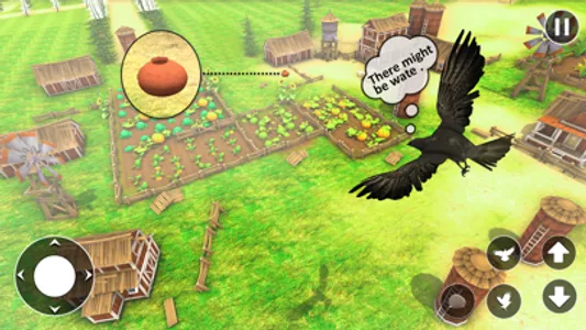 Amazing Crow Sim Bird Games screenshot 1