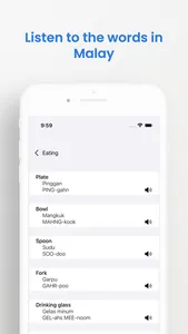 Malay Phrasebook screenshot 2