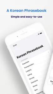 Korean Phrasebook screenshot 0