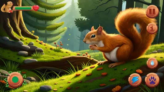 Flying Squirrel Animal Game 3D screenshot 3