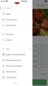 Mill Hill Tandoori. screenshot 2