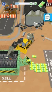 Dozer Demolish: City Tear Down screenshot 1