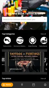 TattBook: Tattoo Booking screenshot 0