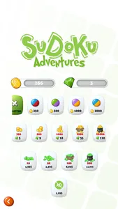 Sudoku game Adventure screenshot 2