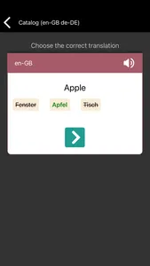 Learn words by smart cards screenshot 1