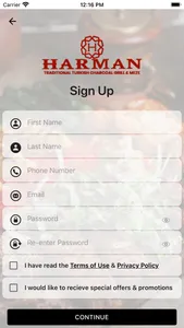 Harman Turkish Restaurant screenshot 3
