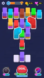 Card Shuffle: Color Sorting 3D screenshot 0