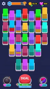 Card Shuffle: Color Sorting 3D screenshot 4