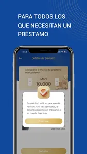 Blue Préstamo-Créditos Rápidos screenshot 5