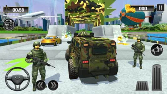 Army vehicle Transporter Games screenshot 3