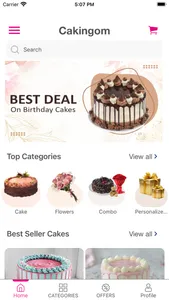 Cakingom- Online Cake Delivery screenshot 1