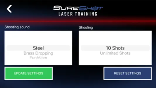 SureShot Laser Training screenshot 2