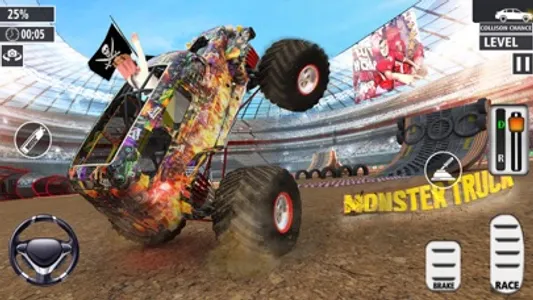 Monster Truck Stunt Racing 3D screenshot 3