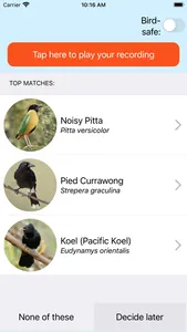 ChirpOMatic - Australian birds screenshot 5