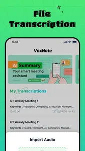 VoxNote - AI Speech to text screenshot 4