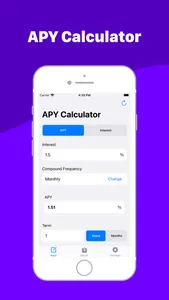 APY - Annual Yield Calculator screenshot 1