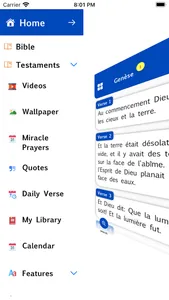 La Bible Reading plans screenshot 0