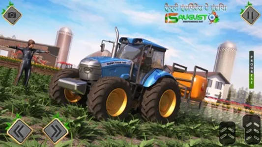 Tractor Simulator Farming Game screenshot 1