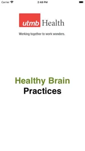 utmbHealthyBrain screenshot 0