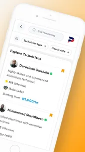 Workaholic Yellow Page screenshot 1
