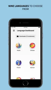 Language Dashboard screenshot 1