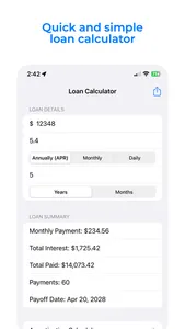 Loan Calculator: Plus screenshot 0