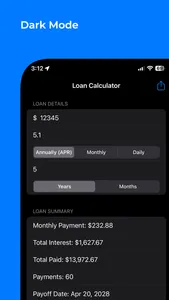 Loan Calculator: Plus screenshot 2