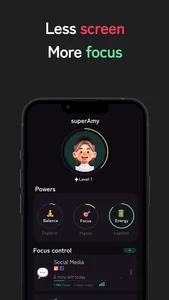 exhalo - Focus Screen Time screenshot 1