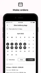 The Glow Paradise - Meal Plans screenshot 3