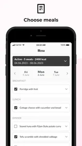 The Glow Paradise - Meal Plans screenshot 4