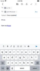 Roger: Email for Managers screenshot 3