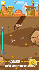 Diggy Miner: Gold Rush screenshot 0