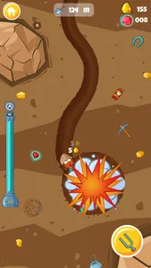 Diggy Miner: Gold Rush screenshot 1