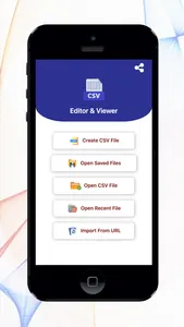 CSV file Create Edit & Viewer screenshot 0