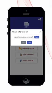 CSV file Create Edit & Viewer screenshot 2