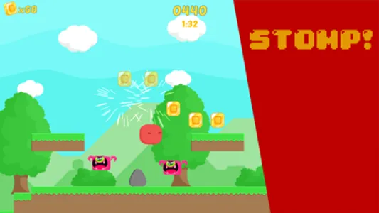 Super Stomp 'N Hop Run screenshot 0