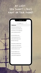 Sea Shanty Lyrics screenshot 0