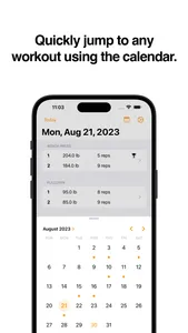 The Gym App­ - Workout Tracker screenshot 2