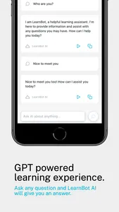 LearnBot screenshot 1