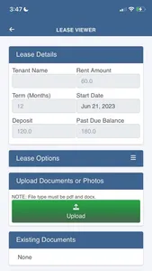 Lease Protector Tenant screenshot 1