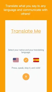 Translate Me! Talk with anyone screenshot 0