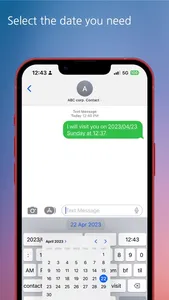 Date & Time Keyboard screenshot 5