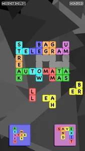 Grid Words: Logical letters screenshot 1