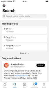 Graysky, a Bluesky client screenshot 4
